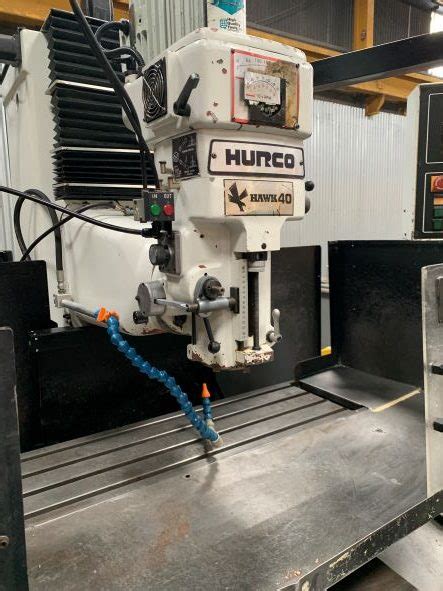 cnc hurco cnc milling machine|hurco hawk 40 for sale.